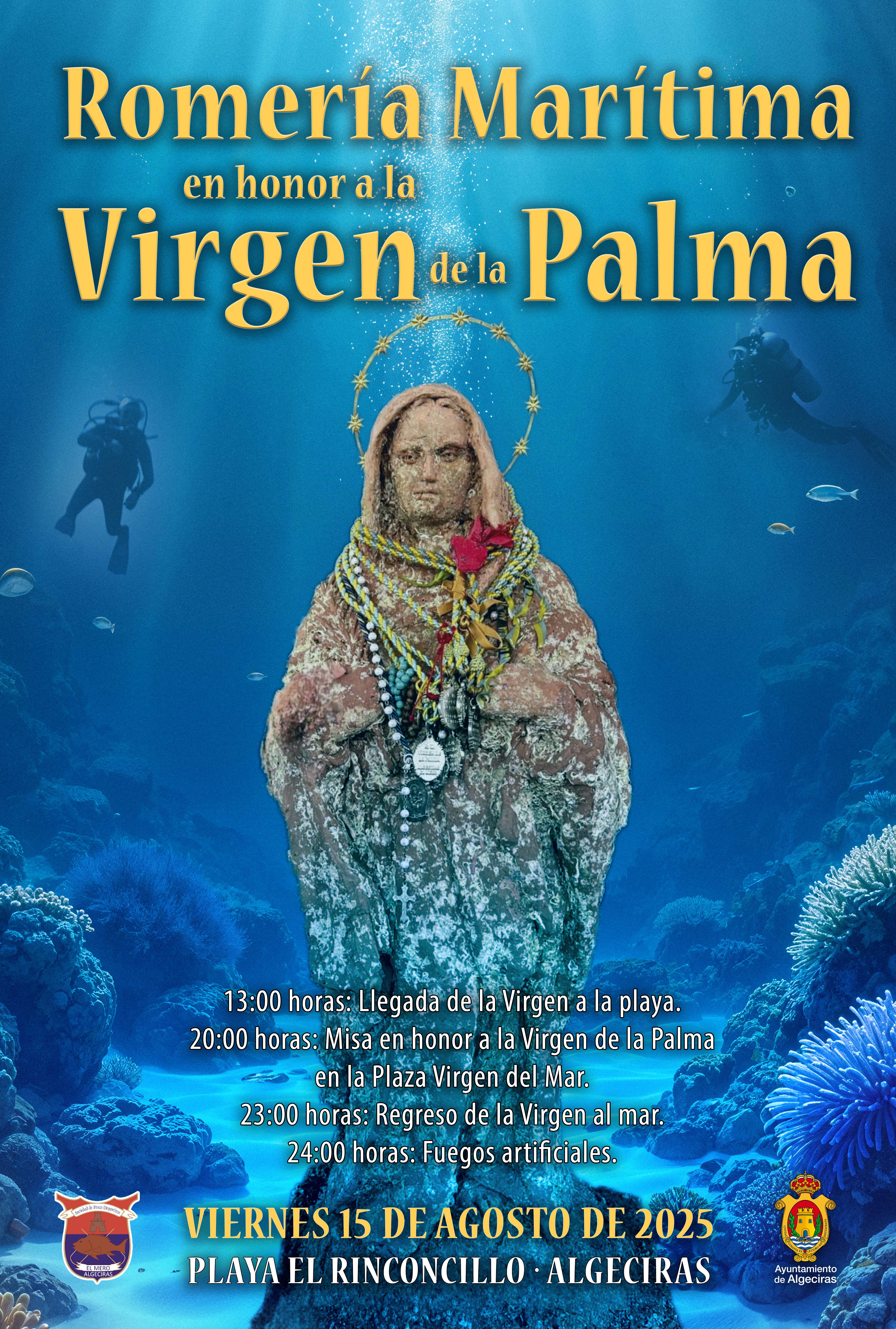 Romería Marítima en honor de la Virgen de la Palma  